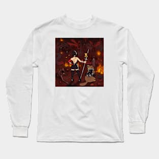 Hell huntress Long Sleeve T-Shirt